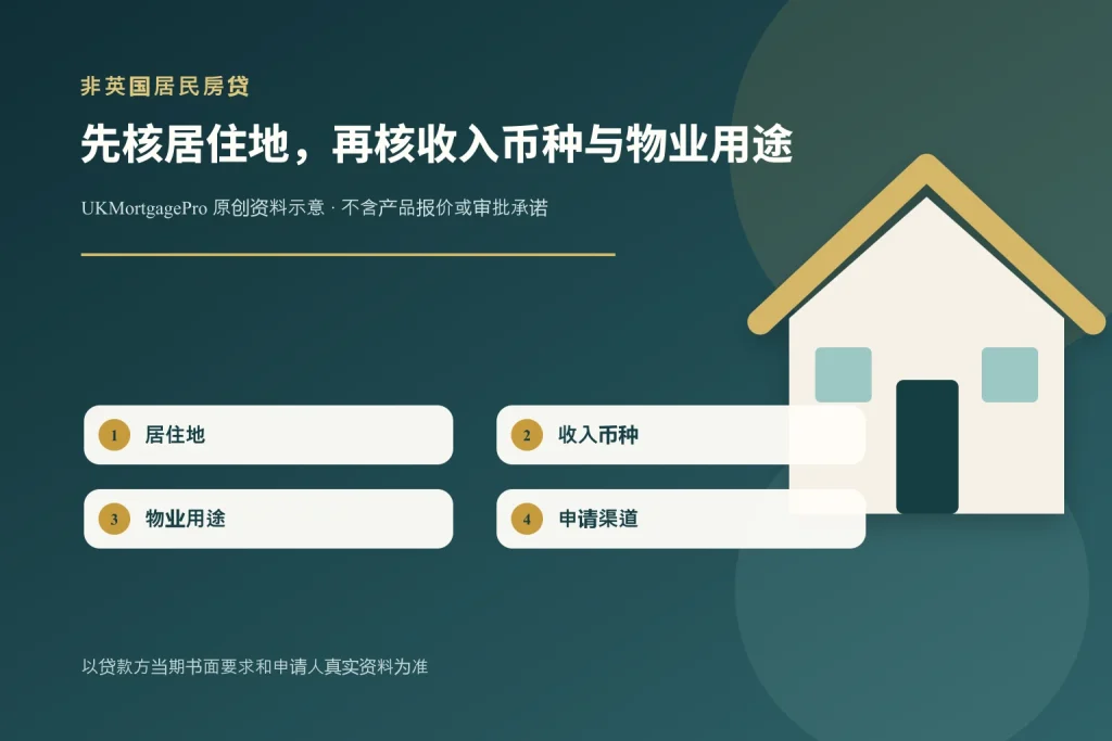 非英国居民申请英国房贷,先核居住地、收入币种还是国籍?的原创主题示意图